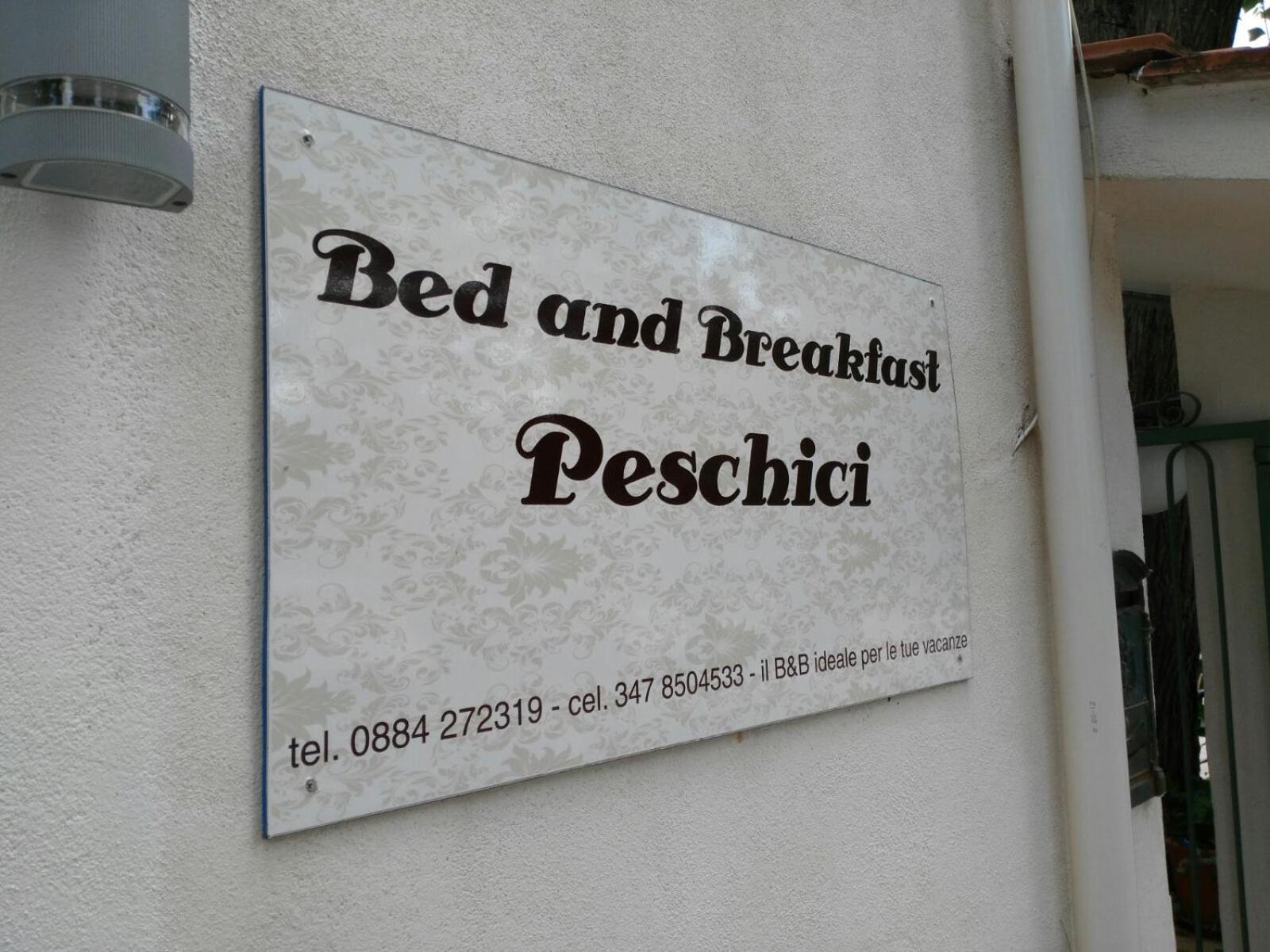 B&B Peschici Rooms Exterior foto
